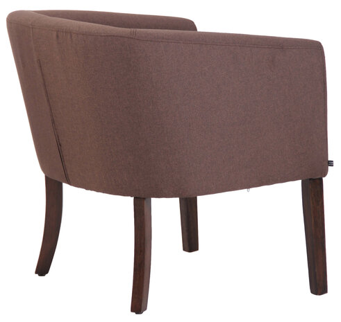 Fauteuil Namee Stof Bruin,antik