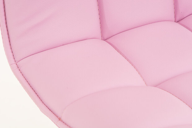 Eetkamerstoel Pikeng pink, 