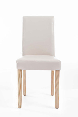 Eetkamerstoel Ani zwart Creme,natura