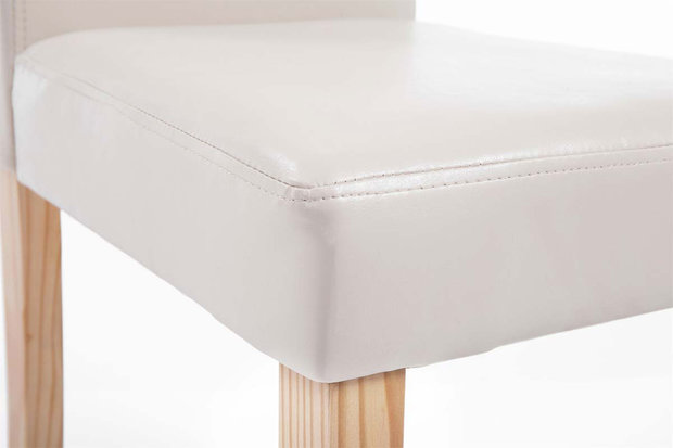 Eetkamerstoel Ani zwart Creme,natura