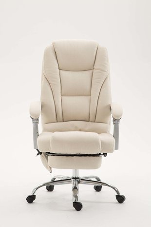 Bureaustoel Picifac Stof met Massagefunctie Creme