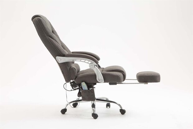 Bureaustoel Picifac Stof met Massagefunctie Grijs