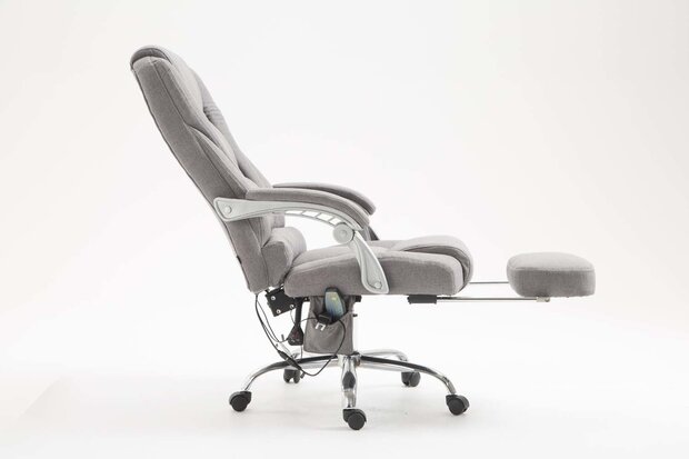 Bureaustoel Picifac Stof met Massagefunctie Grijs