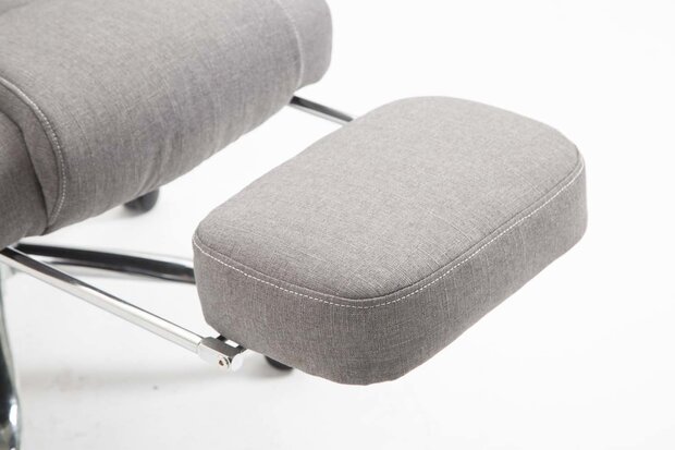 Bureaustoel Picifac Stof met Massagefunctie Grijs
