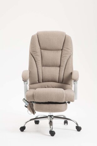 Bureaustoel Picifac Stof met Massagefunctie Taupe