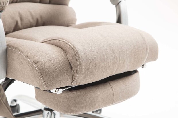 Bureaustoel Picifac Stof met Massagefunctie Taupe