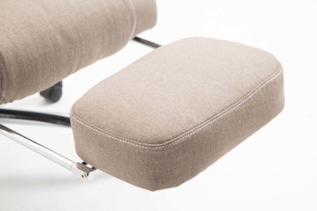 Bureaustoel Picifac Stof met Massagefunctie Taupe