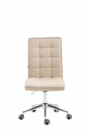 Bureaustoel Pikeng V2 stof Creme