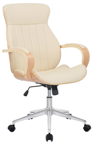 Bureaustoel Malille natura/Creme