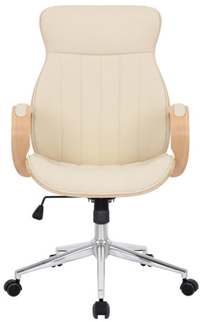 Bureaustoel Malille natura/Creme