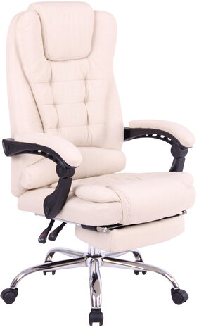 Bureaustoel Exygon Creme,Stoff