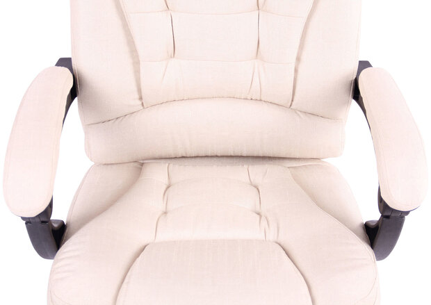 Bureaustoel Exygon Creme,Stoff