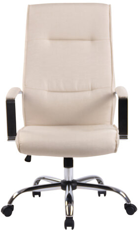 Bureaustoel Partlond Creme,Stoff