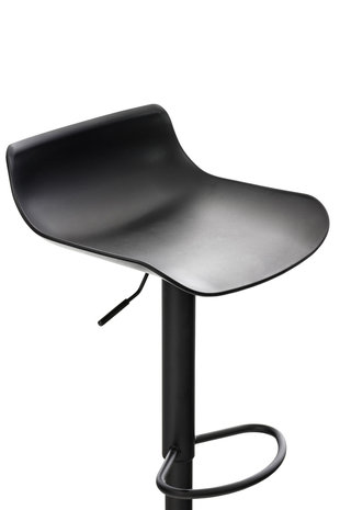 Set van 2 barkrukken Oviera Zwart