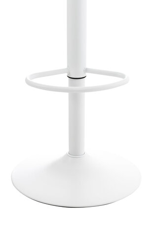 Set van 2 barkrukken Ilmidi Kunststof Wit