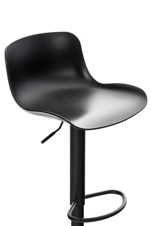 Set van 2 barkrukken Ilmidi Kunststof Zwart