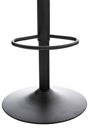 Set van 2 barkrukken Ilmidi Kunststof Zwart