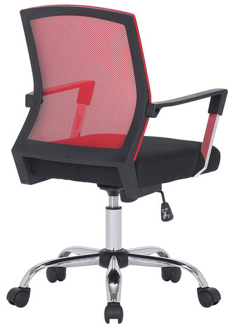 Bureaustoel Mobletan Zwart/Rood