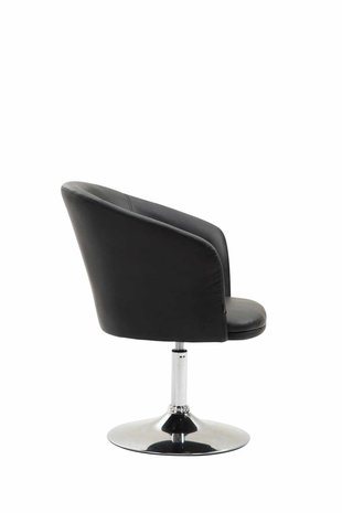 Lounger Ercada kunstleer Zwart