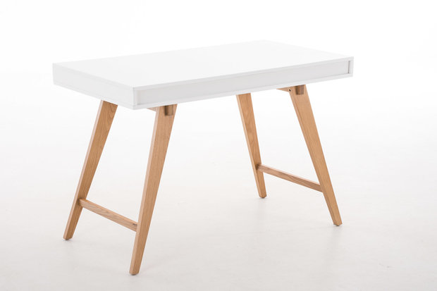 Bureau Pirti 110 cm, Wit