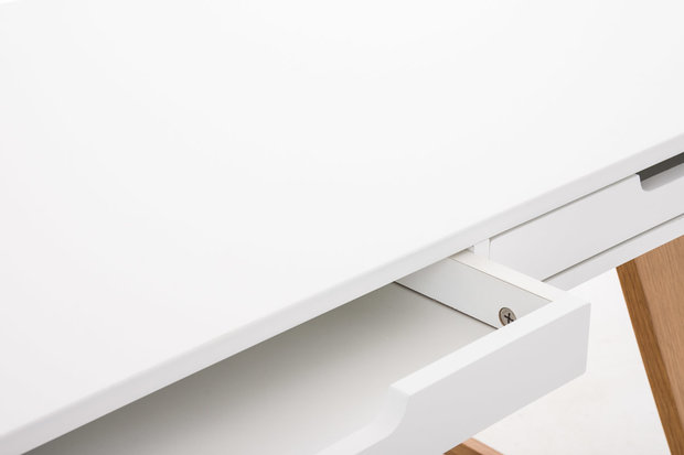 Bureau Pirti 110 cm, Wit