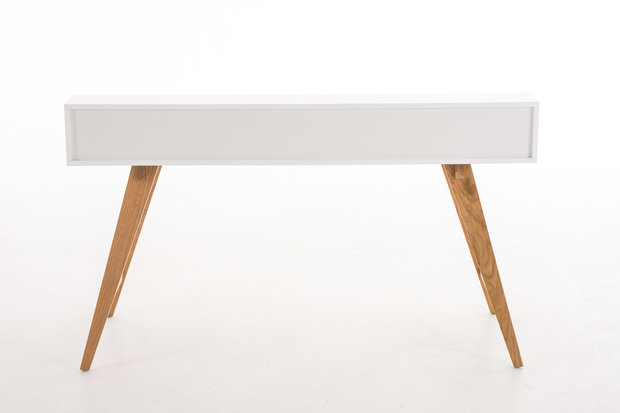 Bureau Oaten Wit,140 cm