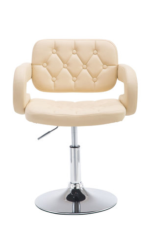 Lounger Diblun Kunstleer Creme
