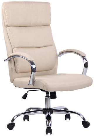 Bureaustoel Brodfard Creme,Stoff