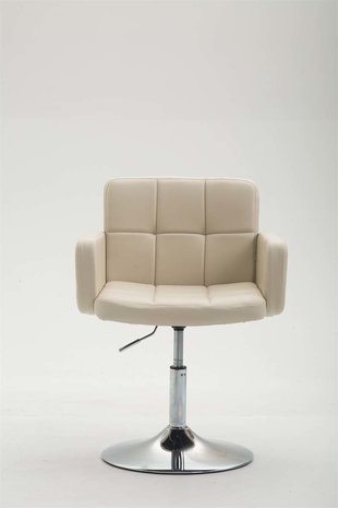Lounger Les Engalos Kunstleer Creme