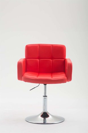 Lounger Les Engalos Kunstleer Rood