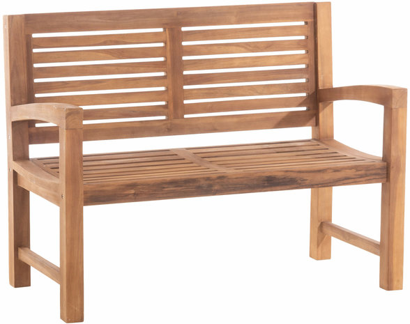 Teakbank Heldan teak,120 cm, 