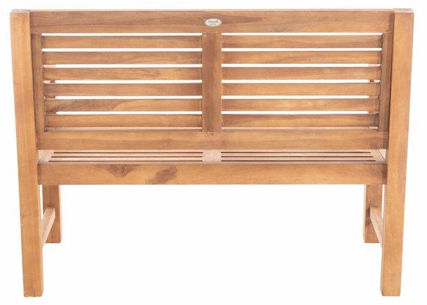 Teakbank Heldan teak,120 cm, 