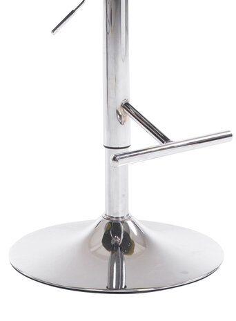 Barkruk Lindin V2 Stof Taupe,chroom
