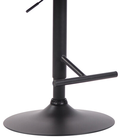 Barkruk Lindin V2 Stof Blauww,zwart