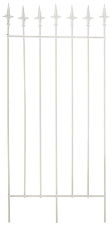 Set van 2 Alise Klimplantensteun wit, Wit