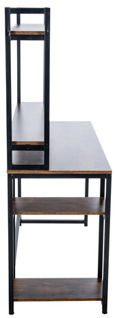 Bureau Bellengs zwart/bruin, Bruin