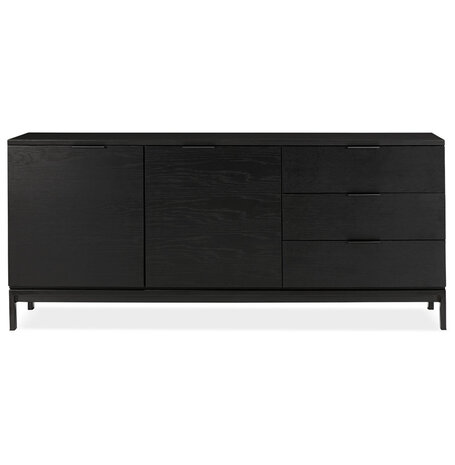 Stidi - Zwart - Hout