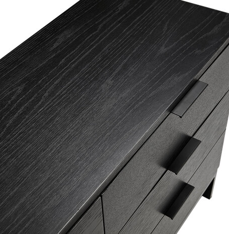 Stidi - Zwart - Hout