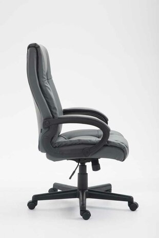 Bureaustoel XL Spirti Kunstleer grijs, Grijs