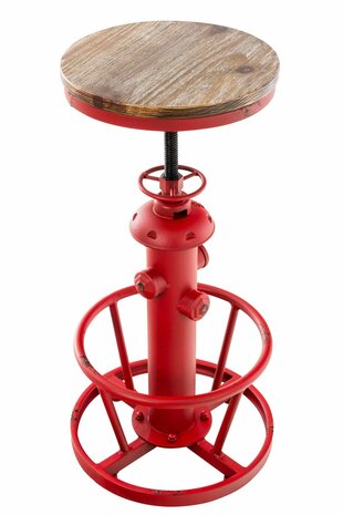 Barkruk Branu rood, Rood