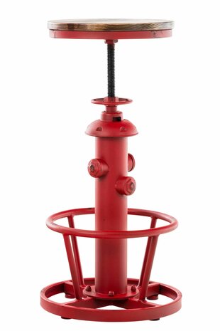 Barkruk Branu rood, Rood