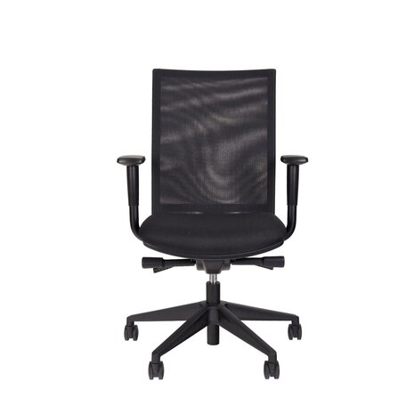 Workliving Jaarbeurs Mesh Zwart - Bureaustoel Ergonomisch Design (N)En 1335 Default Title