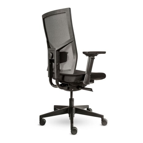Workliving Zuidas Mesh Black Edition - Bureaustoel Ergonomisch Design (N)En 1335 Default Title