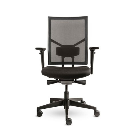 Workliving Zuidas Mesh Black Edition - Bureaustoel Ergonomisch Design (N)En 1335 Default Title