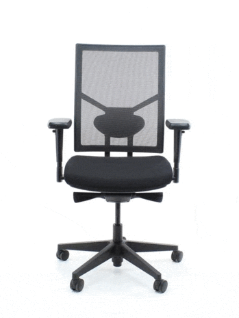Workliving Npr1813 Zuidas Mesh Black Edition - Bureaustoel Ergonomisch Design Arbo Default Title
