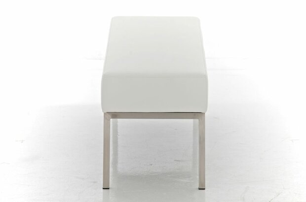 Driezitsbank Limigi 120x40 wit, Wit