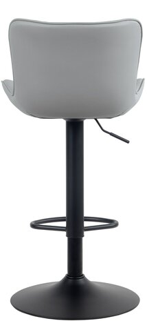 Set van 2 barkrukken Amme grijs,Kunstleer, Grijs