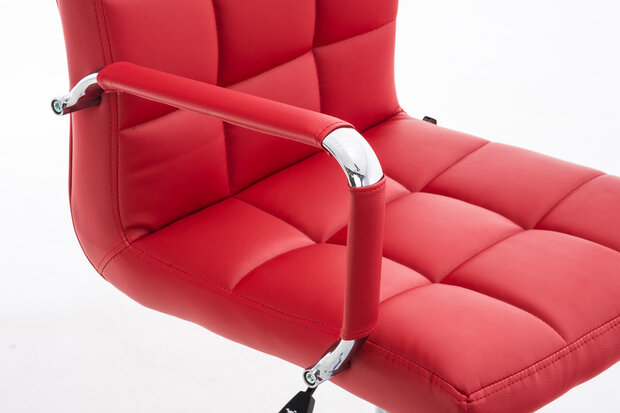Bureaustoel Dile V2 rood, Rood