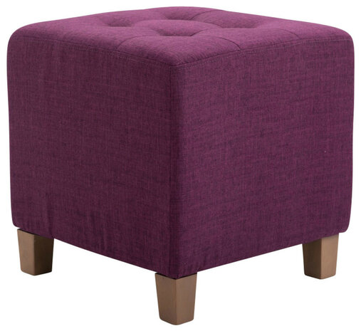 Set van 2 hockers Phoraa purper, Paars