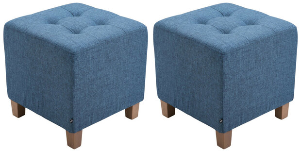 Set van 2 hockers Phoraa Blauww